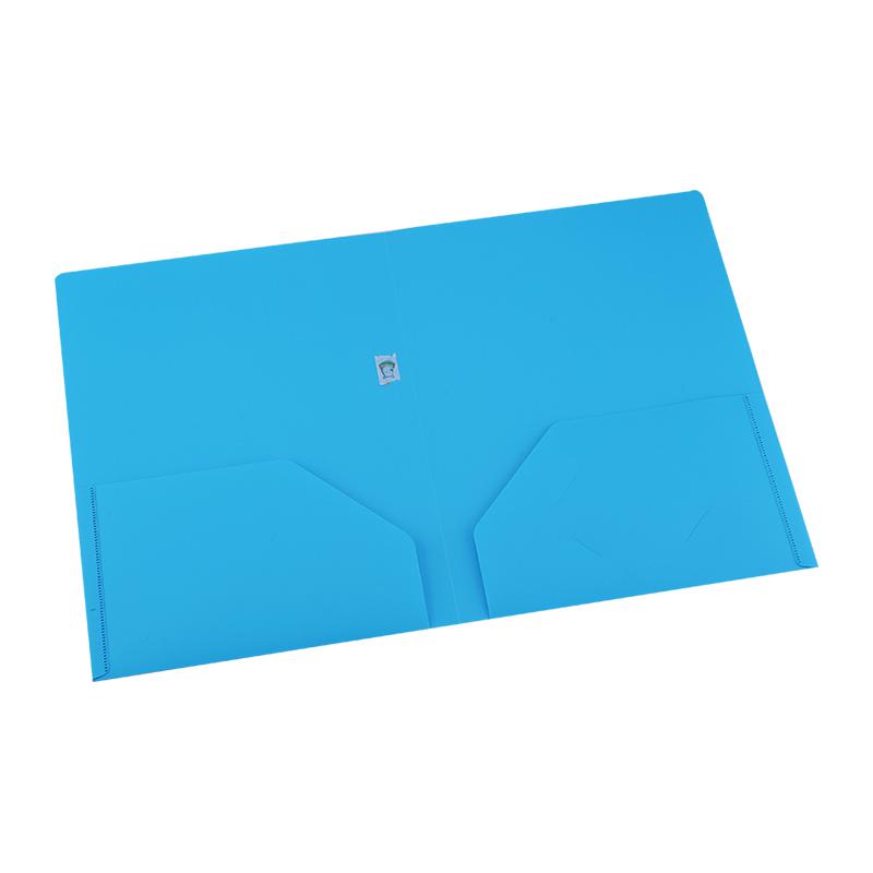 DELI 38120 - 2 FLAP POCKET DOCUMENT FOLDER FILE A4 RIO - ASSORTED - Image 3